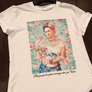 Frida Kahlo T-Shirt size L